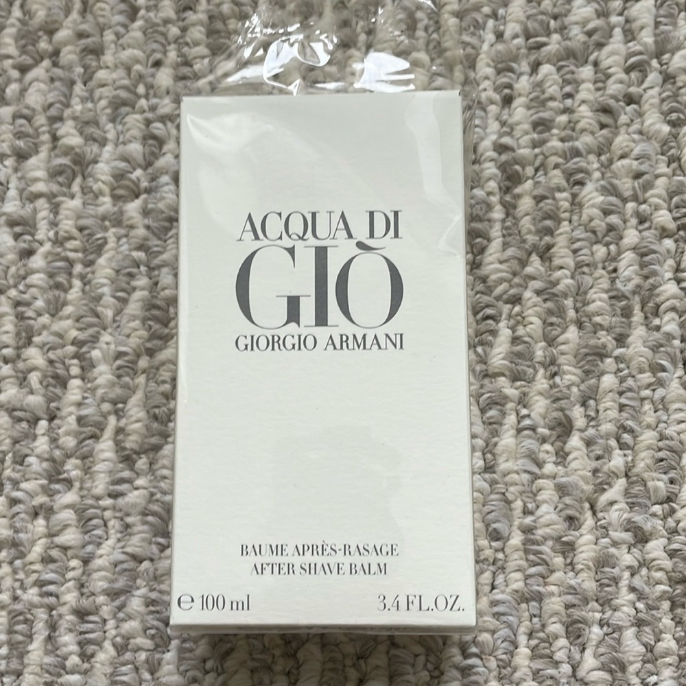 Empty box Giorgio Armani